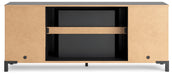 Cayberry 60" TV Stand with Electric Fireplace - CasaBella Furniture (San Antonio, TX)