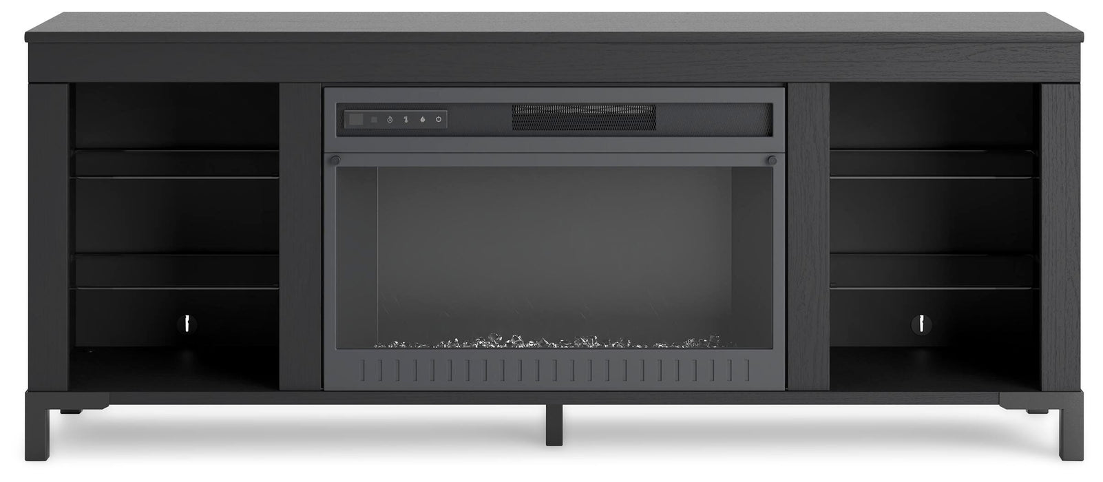 Cayberry 60" TV Stand with Electric Fireplace - CasaBella Furniture (San Antonio, TX)