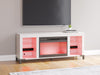 Brollevi 60" TV Stand with Electric Fireplace - CasaBella Furniture (San Antonio, TX)