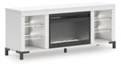 Brollevi 60" TV Stand with Electric Fireplace - CasaBella Furniture (San Antonio, TX)