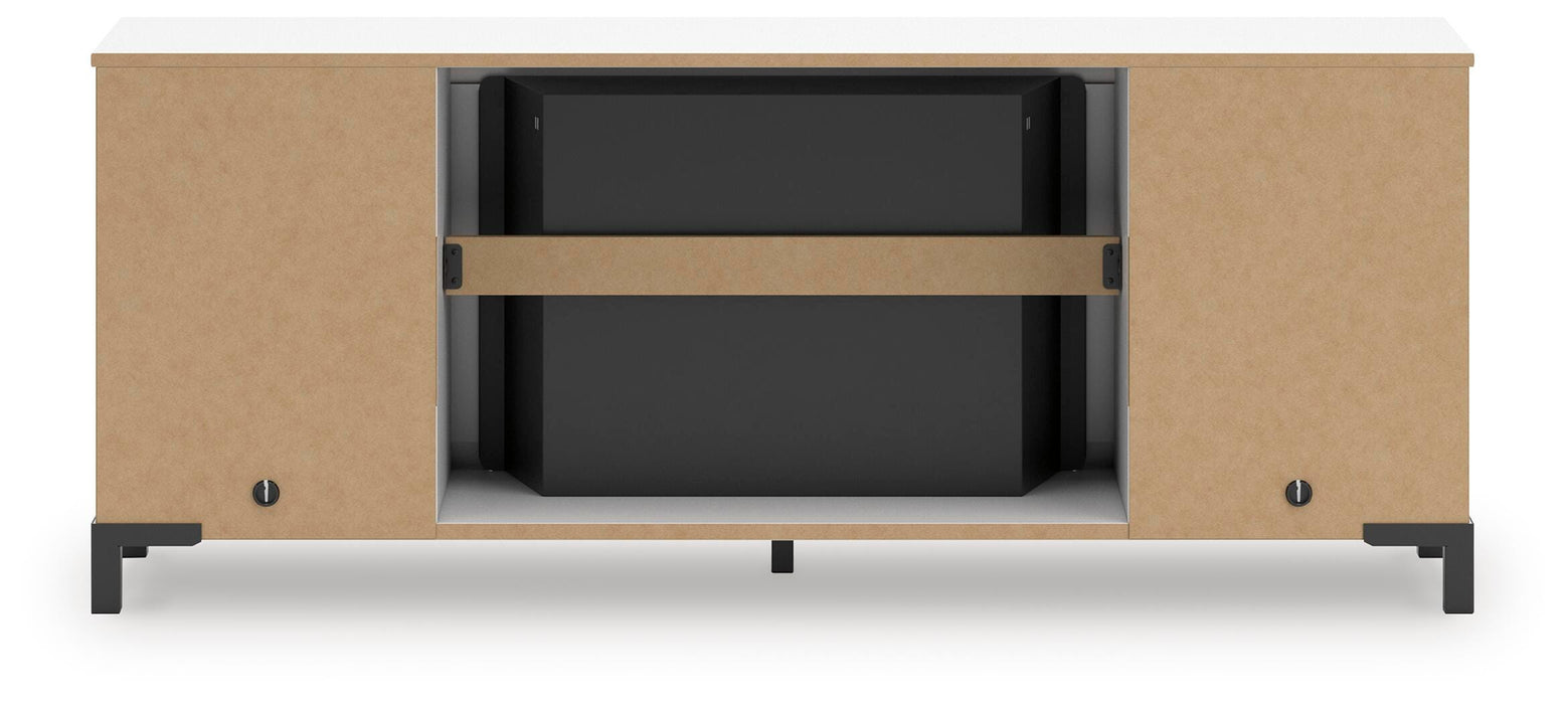Brollevi 60" TV Stand with Electric Fireplace - CasaBella Furniture (San Antonio, TX)