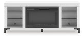Brollevi 60" TV Stand with Electric Fireplace - CasaBella Furniture (San Antonio, TX)