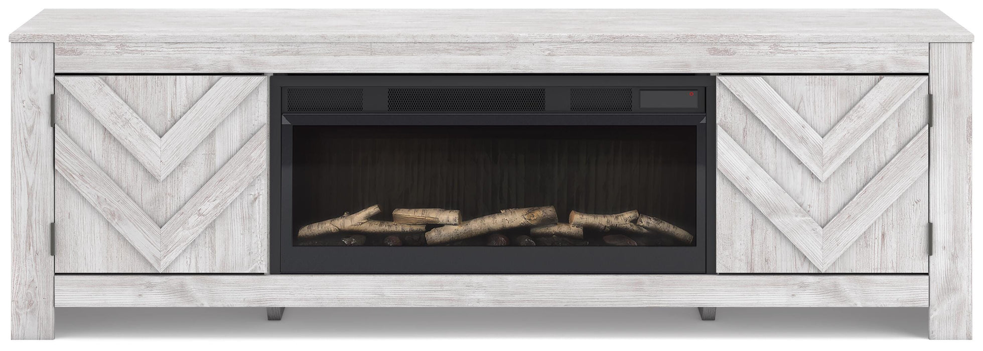 Cayboni 71" TV Stand with Electric Fireplace - CasaBella Furniture (San Antonio, TX)