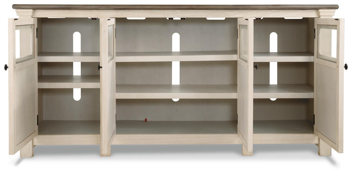 Bolanburg 74" TV Stand - CasaBella Furniture (San Antonio, TX)