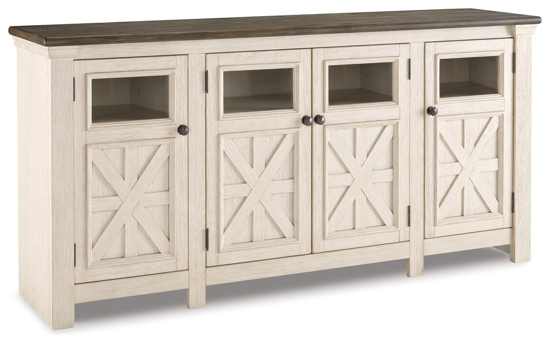 Bolanburg 74" TV Stand - CasaBella Furniture (San Antonio, TX)