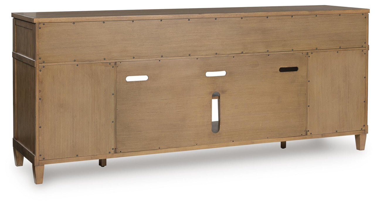 Sharlance 81" TV Stand - CasaBella Furniture (San Antonio, TX)