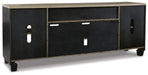 Foyland 83" TV Stand - CasaBella Furniture (San Antonio, TX)