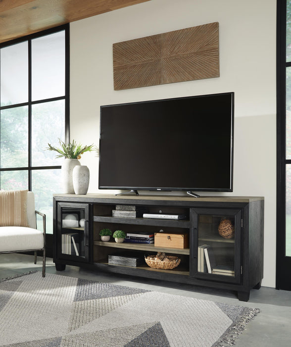 Foyland 83" TV Stand - CasaBella Furniture (San Antonio, TX)