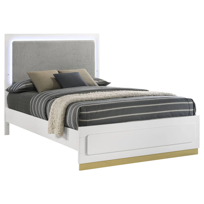Caraway Panel Bed with LED Lighting