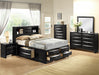 EMILY QUEEN CAPTAINS BED HB/FB - CasaBella Furniture (San Antonio, TX)