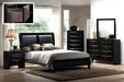 Crown Mark Furniture Emily Dresser in Black - CasaBella Furniture (San Antonio, TX)