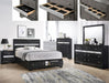 Crown Mark Regata Dresser in Black - CasaBella Furniture (San Antonio, TX)