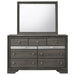 Crown Mark Regata Dresser in Grey - CasaBella Furniture (San Antonio, TX)