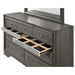 Crown Mark Regata Dresser in Grey - CasaBella Furniture (San Antonio, TX)