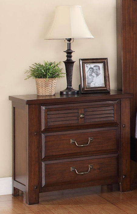 Crown Mark Furniture Stanley Nightstand - CasaBella Furniture (San Antonio, TX)