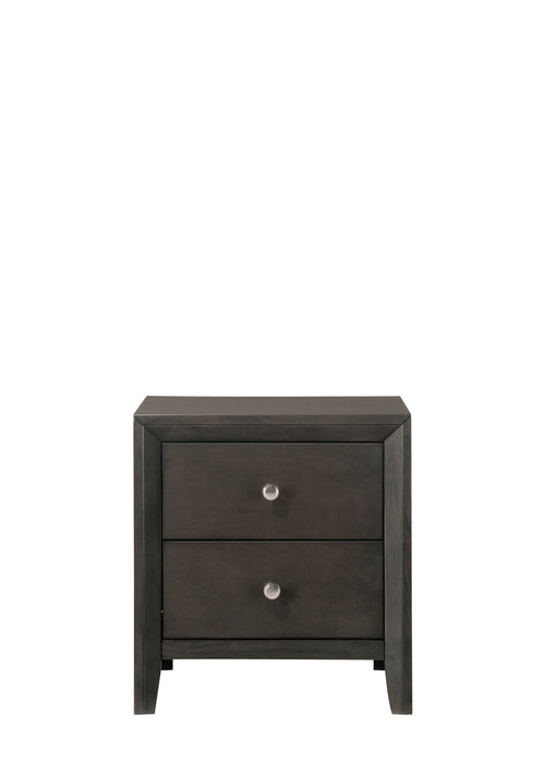 EVAN NIGHTSTAND GREY - CasaBella Furniture (San Antonio, TX)