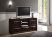EMILY TV STAND DARK CHERRY - CasaBella Furniture (San Antonio, TX)