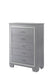 Crown Mark Furniture Lillian Chest in Silver image