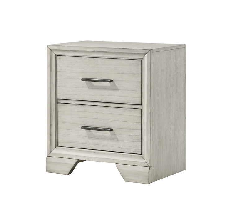 Jaymes Nightstand White Mist