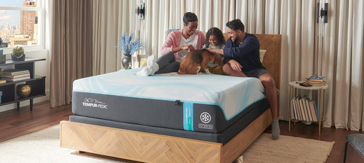 Tempur-Pedic LuxeBreeze Medium Hybrid Mattress - CasaBella Furniture (San Antonio, TX)